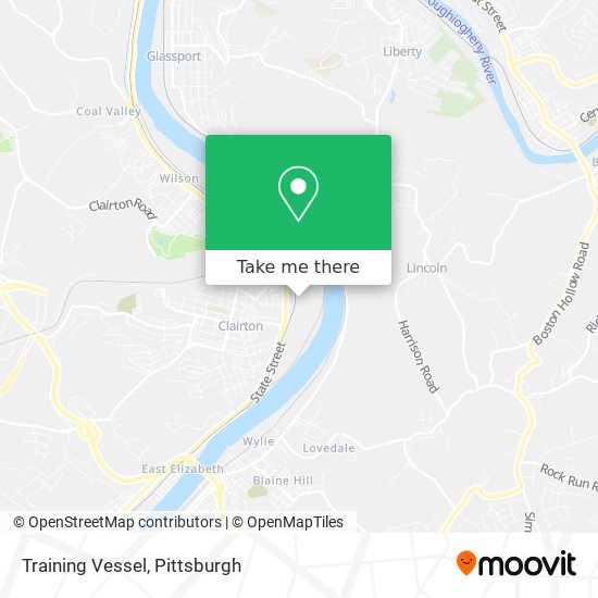 Training Vessel map