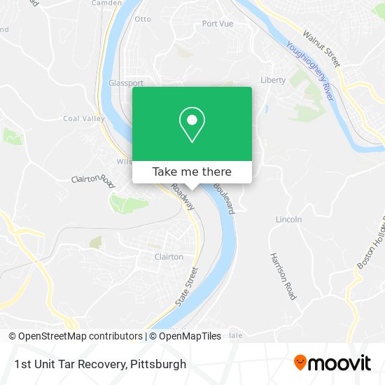 1st Unit Tar Recovery map