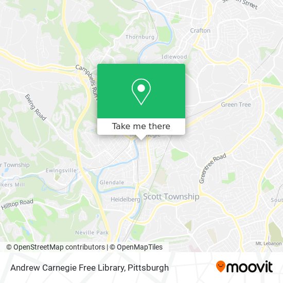Mapa de Andrew Carnegie Free Library
