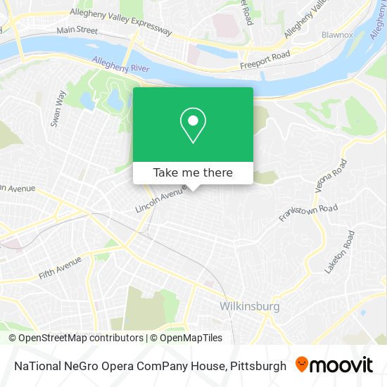 Na­Tional Ne­Gro Opera Com­Pany House map