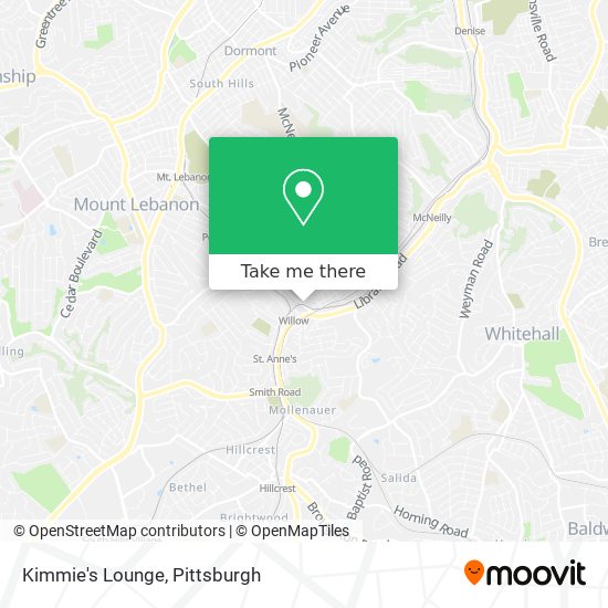 Mapa de Kimmie's Lounge