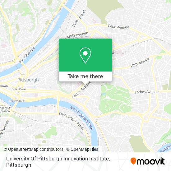 University Of Pittsburgh Innovation Institute map