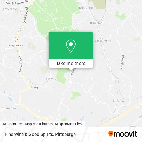 Fine Wine & Good Spirits map