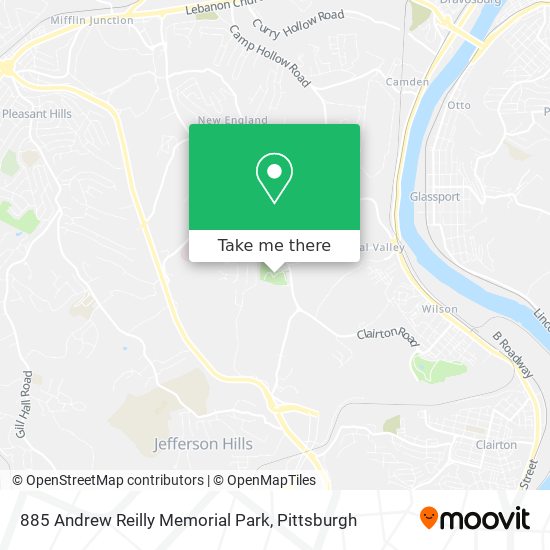 Mapa de 885 Andrew Reilly Memorial Park