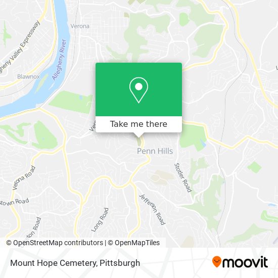 Mapa de Mount Hope Cemetery
