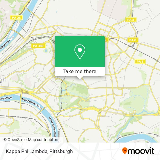 Kappa Phi Lambda map