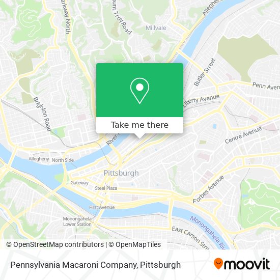Pennsylvania Macaroni Company map