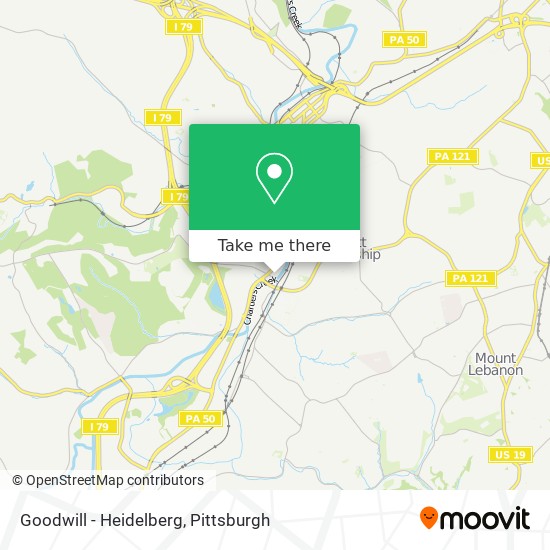 Goodwill - Heidelberg map