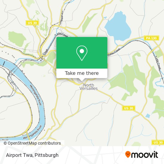 Airport Twa map