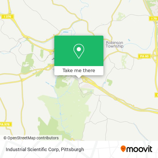 Mapa de Industrial Scientific Corp