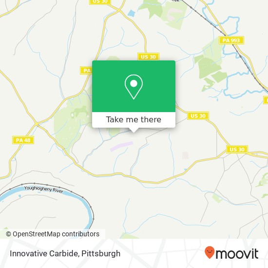 Mapa de Innovative Carbide