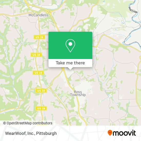 Mapa de WearWoof, Inc.
