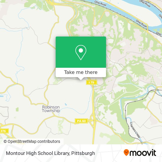 Montour High School Library map