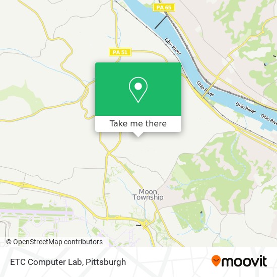 ETC Computer Lab map