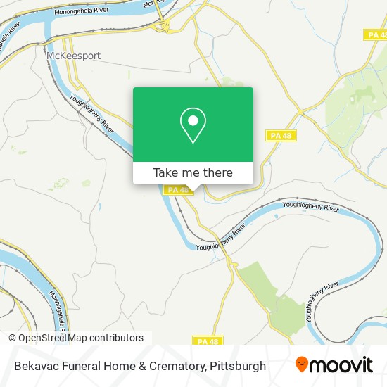 Bekavac Funeral Home & Crematory map