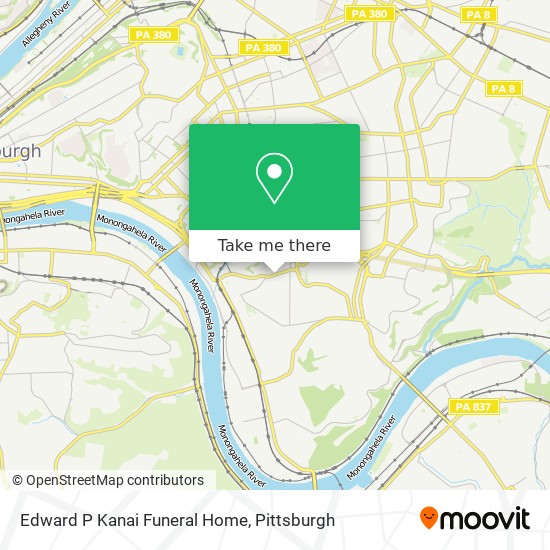 Edward P Kanai Funeral Home map