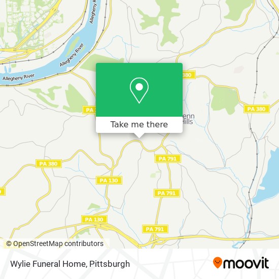 Mapa de Wylie Funeral Home