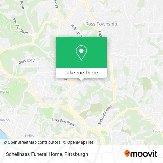 Schellhaas Funeral Home map