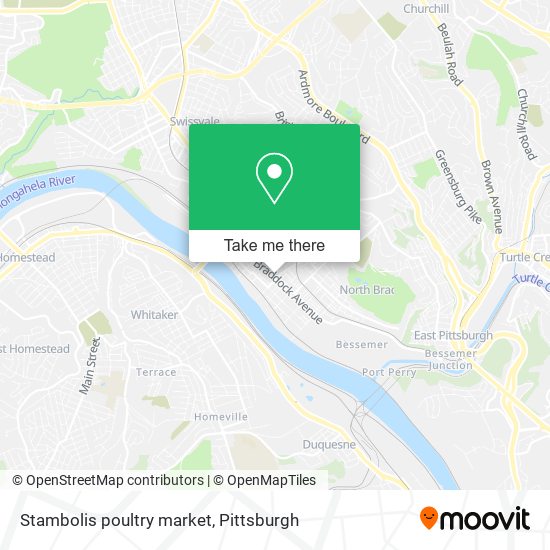 Mapa de Stambolis poultry market