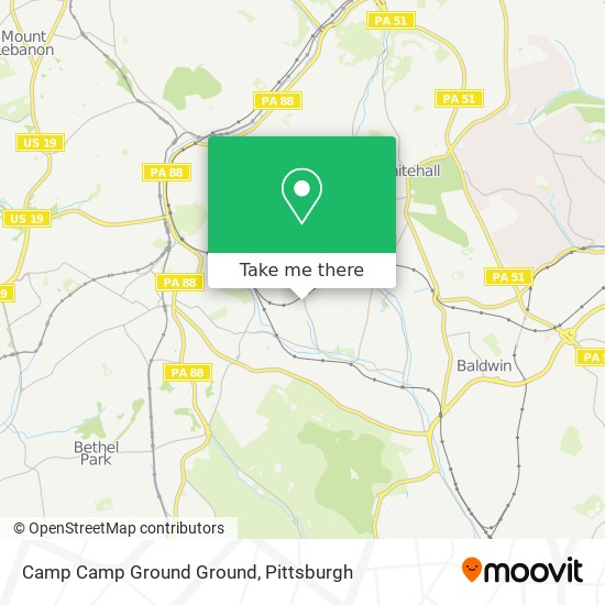 Mapa de Camp Camp Ground Ground
