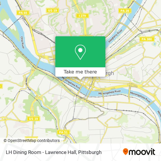 Mapa de LH Dining Room - Lawrence Hall