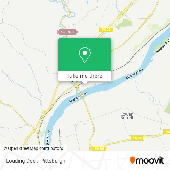 Loading Dock map