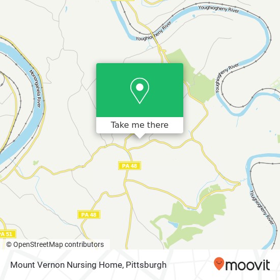 Mount Vernon Nursing Home map