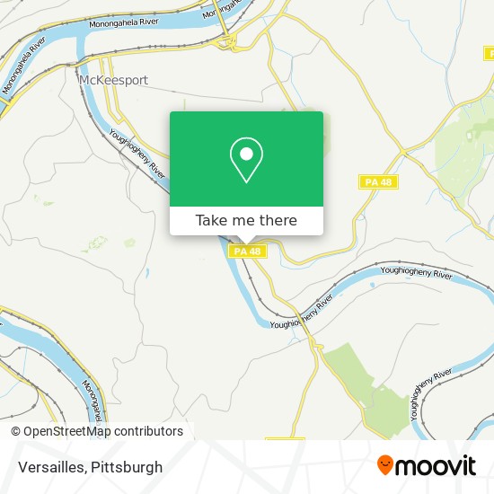 Versailles map