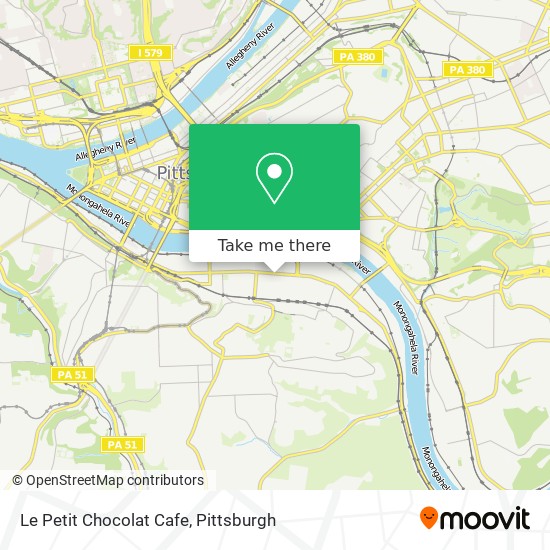 Le Petit Chocolat Cafe map