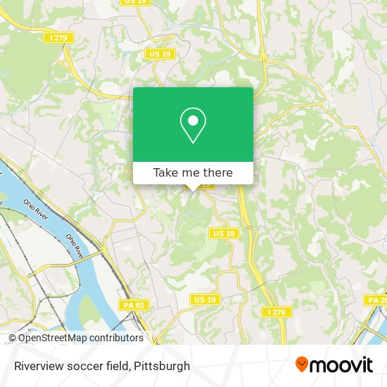 Riverview soccer field map
