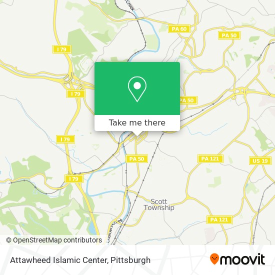 Mapa de Attawheed Islamic Center