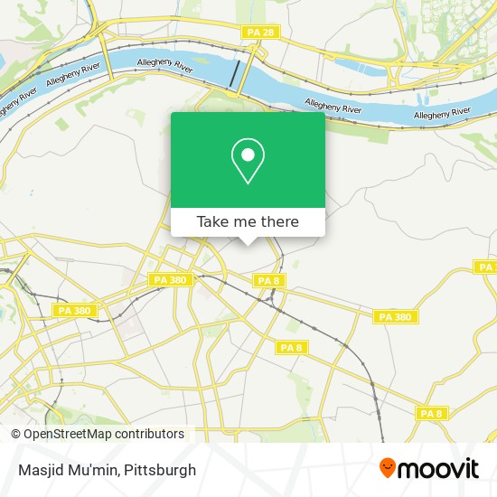 Mapa de Masjid Mu'min