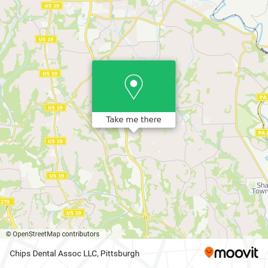 Chips Dental Assoc LLC map