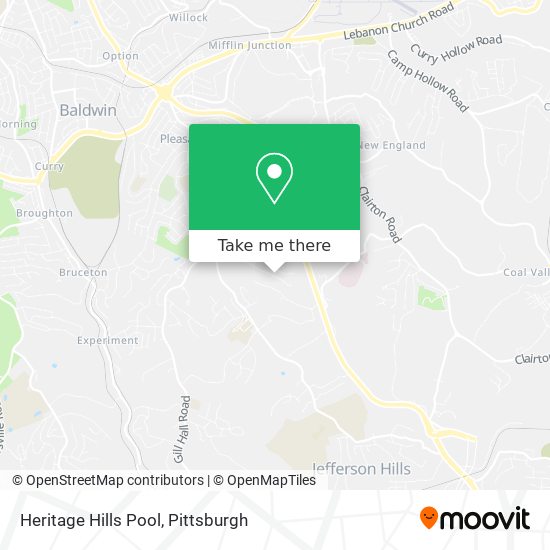 Heritage Hills Pool map