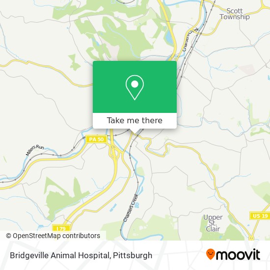 Bridgeville Animal Hospital map