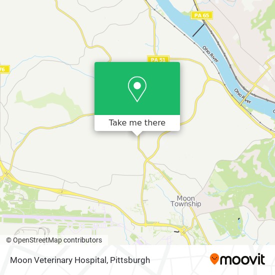 Moon Veterinary Hospital map
