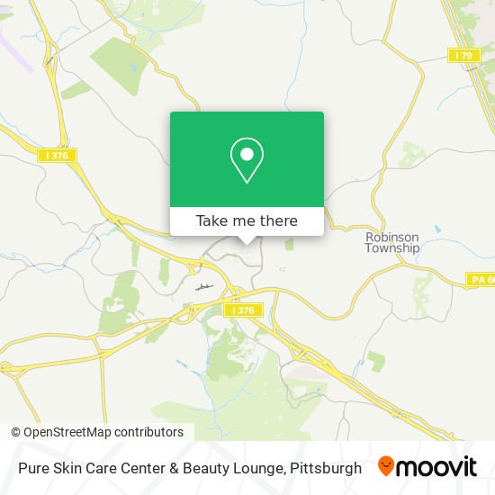 Pure Skin Care Center & Beauty Lounge map