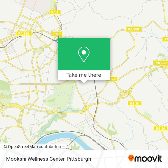 Mookshi Wellness Center map