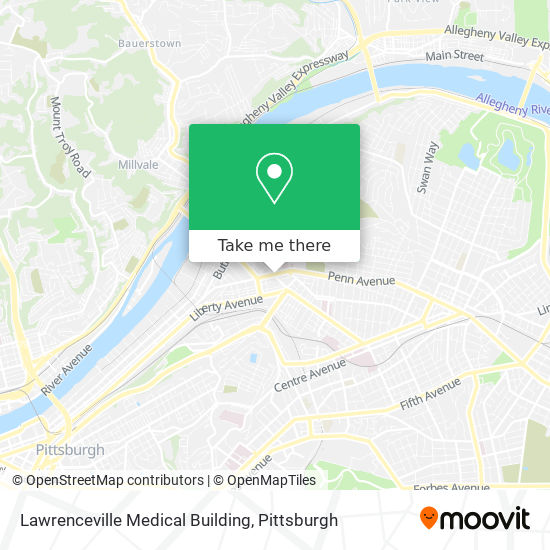 Mapa de Lawrenceville Medical Building