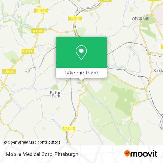 Mobile Medical Corp map