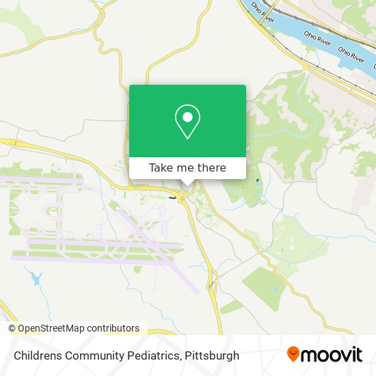 Childrens Community Pediatrics map