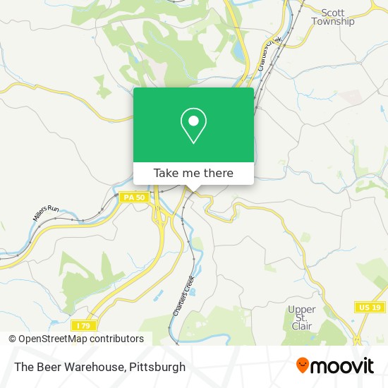 The Beer Warehouse map