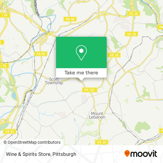 Mapa de Wine & Spirits Store