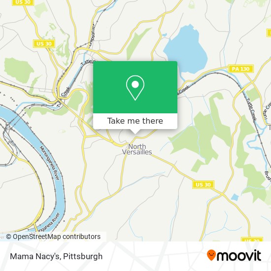 Mama Nacy's map