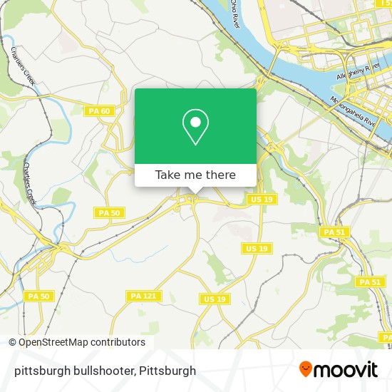 Mapa de pittsburgh bullshooter