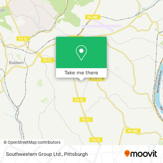 Southwestern Group Ltd. map