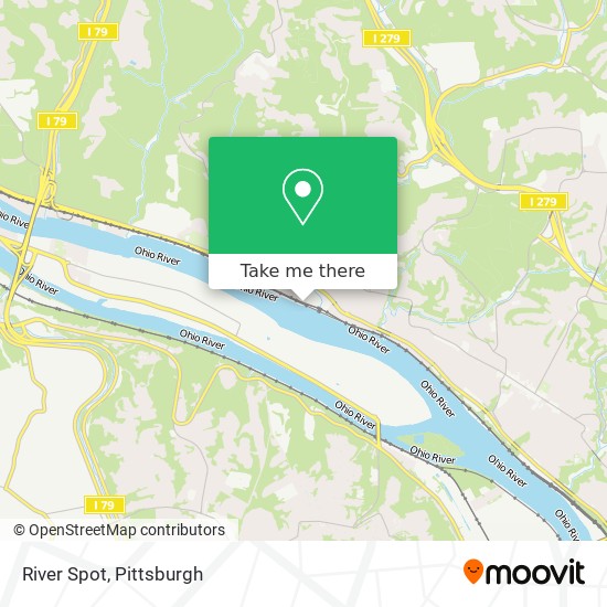 River Spot map