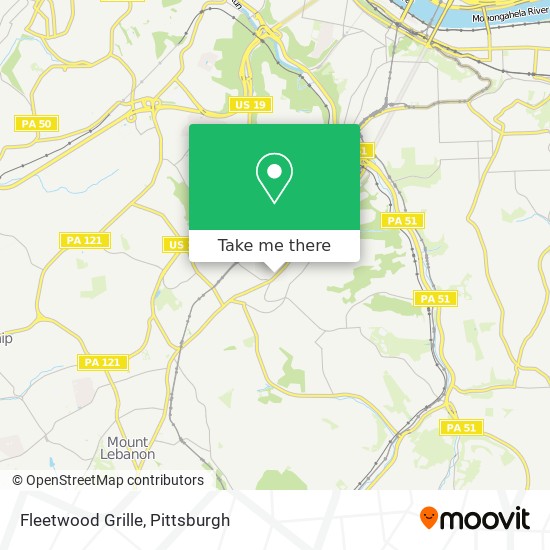 Mapa de Fleetwood Grille