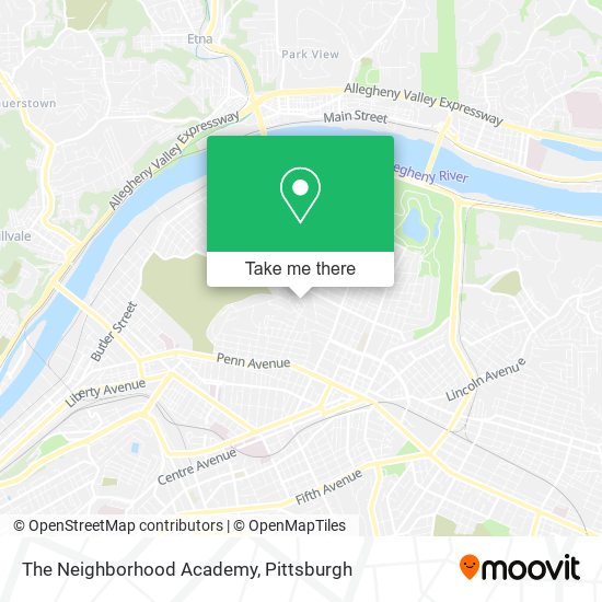 The Neighborhood Academy map