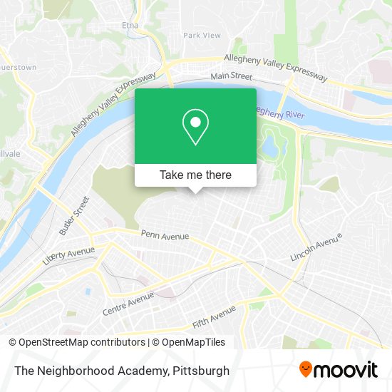 Mapa de The Neighborhood Academy
